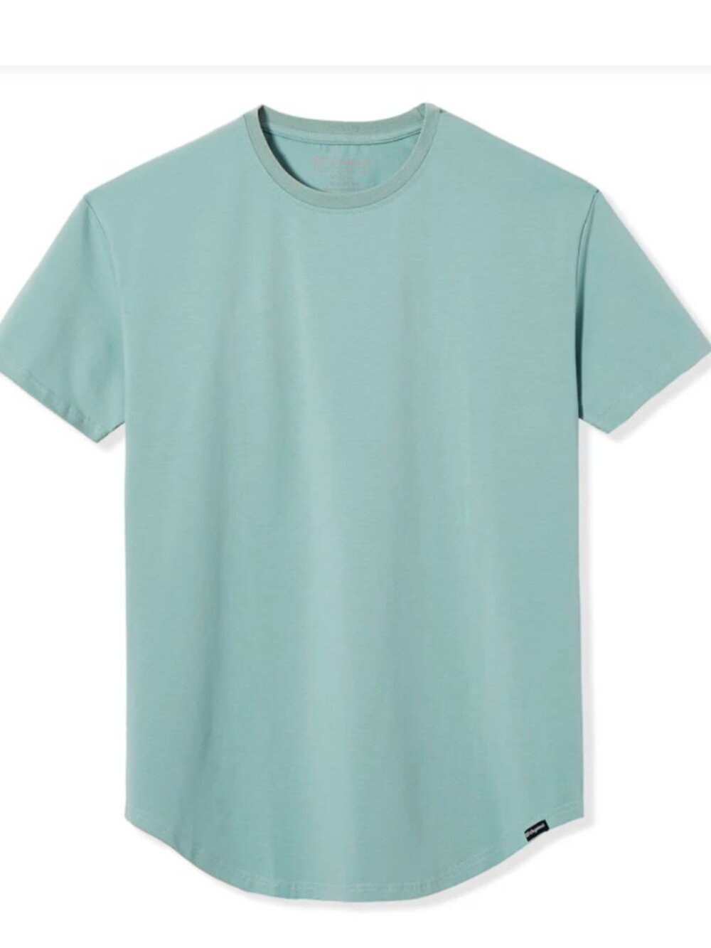NWT 021 Original Essential Drop Cut Tee Sea Foam XXL Short Sleeve Stretch